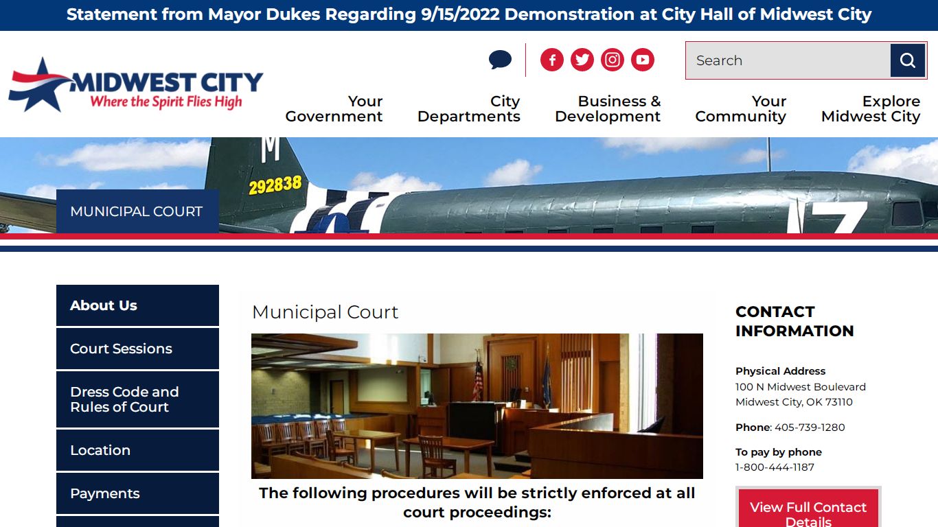 Municipal Court | Midwest City Oklahoma